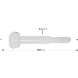 Muzna guma za koze silikonska - 1 kom